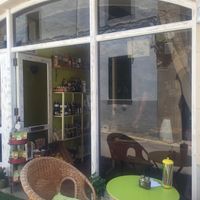 Outside the store at Verdeteja in Mallorca