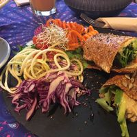 Raw wrap 💚🌱 at Verdeteja in Mallorca