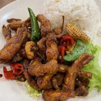 媽蜜菇丁飯  at Bidor Veggie Kitchen in Kuala Lumpur