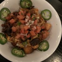 Loaded tater tots at Pet Shop in Jersey City