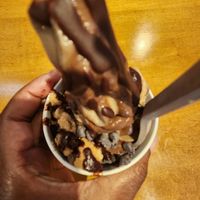 Chocolate Chip Cookie Freeze at Aria Hotel - Pressed Juicery in Las Vegas