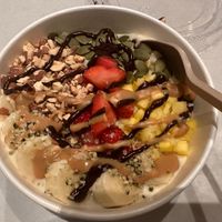 I went with the tropical coconut base   at Aria Hotel - Pressed Juicery in Las Vegas