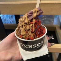 Custom vegan smoothie bowl  at Aria Hotel - Pressed Juicery in Las Vegas