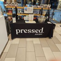 Display at Aria Hotel - Pressed Juicery in Las Vegas
