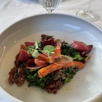 Lentil saladd  at Terra Nostra Hotel Restaurant in Sao Miguel