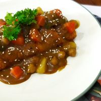 Chicpeas Japanese curry at Mai3 Veggie Kitchen - Raya Tuban in Kuta