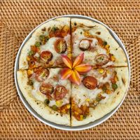 Pizza mushroom at Mai3 Veggie Kitchen - Raya Tuban in Kuta