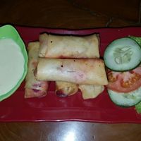 fruit spring rolls at Mai3 Veggie Kitchen - Raya Tuban in Kuta