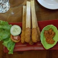balinese satay at Mai3 Veggie Kitchen - Raya Tuban in Kuta