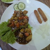 The katsu Japanese curry at Mai3 Veggie Kitchen - Raya Tuban in Kuta