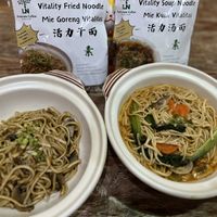 Homemade instant noodles 🍜   at Mai3 Veggie Kitchen - Raya Tuban in Kuta