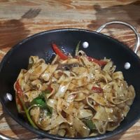 Noodles in pepper sauce at Mai3 Veggie Kitchen - Raya Tuban in Kuta