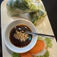 Vegan summer roll  at Viet Pho in Frankfurt