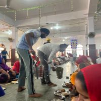   at Golden Temple in Amritsar
