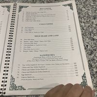 Menu  at Nick's Italian Kitchen in Dharamshala