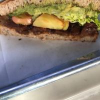 TLT - Tempeh, Lettuce, Tomato (and avocado) at Mendocino Farms in Brea