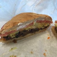 BBQ Tempeh Picnic Sandwich  at Mendocino Farms in Brea