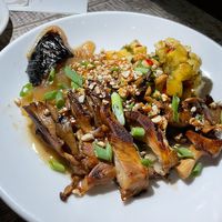 Mushroom Steak (a special, not on the regular menu). at The Beer Plant in Austin