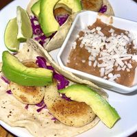 Shrimp tacos   at The Beer Plant in Austin