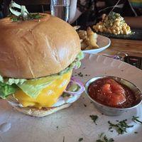 Cowboy Burger   at The Beer Plant in Austin