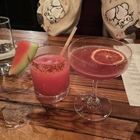 “Hell or High Watermelon” was FANTASTIC! Perfect summer drink, forgot the title of the habanero tequila drink but it was spicy and delicious too!  at The Beer Plant in Austin