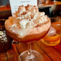 Chocolate martini at The Beer Plant in Austin