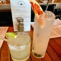 Margarita and Paloma  at The Beer Plant in Austin