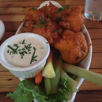 Spicy Cauliflower wings at The Beer Plant in Austin