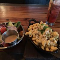 mac n cheese at The Beer Plant in Austin
