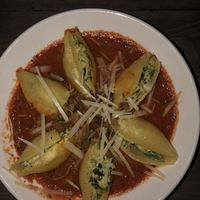 stuffed shells special at The Beer Plant in Austin