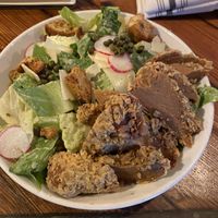 Chicken Caesar salad at The Beer Plant in Austin