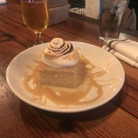 Tres leches cake, a little too dense at The Beer Plant in Austin