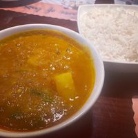 One of many vegan options!   at Curry and Kabab in Port Charlotte