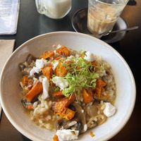 Vegan risotto special at Hoo Gah in Bendigo