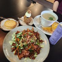 Frittas, soup, cakes at Hoo Gah in Bendigo