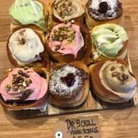 Sweet vegan scrolls. So delish! at Hoo Gah in Bendigo