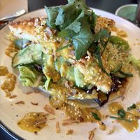 Crispy crumbed Tofu  at Hoo Gah in Bendigo