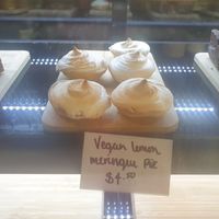 Vegan lemon meringue!!! at Hoo Gah in Bendigo