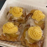 Vegan apple custard scrolls! at Hoo Gah in Bendigo