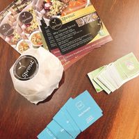 Sprout made burger with Beyond meat patty for our lecture with food experience. 비건 음식 경험과 함께 하는 저희 강연 프로그램을 위해 비욘드 미트로 특 at Sprout Korea Natural Whole Food Service in Seoul