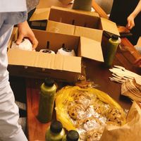 Cookie & Green smoothie  스프라우트의 쿠키와 그린 스무디 at Sprout Korea Natural Whole Food Service in Seoul