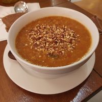 Spiced lentil soup at SLA - Kruisweg in Haarlem