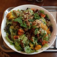 Indian tempeh and quinoa salad at SLA - Middenweg in Amsterdam