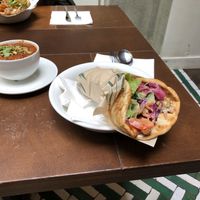 Soup and pita Killer kapsalon   at SLA - Middenweg in Amsterdam