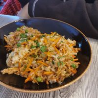 Fried rice with vegetables at Happy Bar & Grill in Ruse
