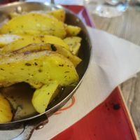 Fried potatoes at Happy Bar & Grill in Ruse