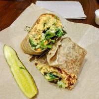 Veggies+hummus wrap without feta at Original ChopShop in Chandler
