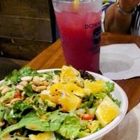 Citrus Thai Salad and Pitahaya Lemonade at Original ChopShop in Chandler