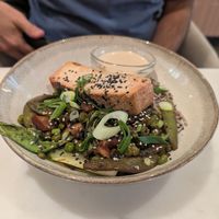 Miso bowl at Raw Nest in Krakow