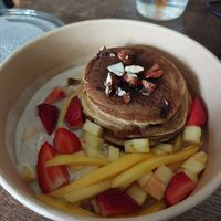 Pancakes at Raw Nest in Krakow